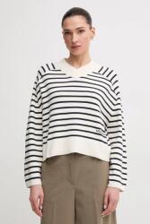 Tommy Hilfiger pamut pulóver női, bézs, WW0WW45401 - bézs M