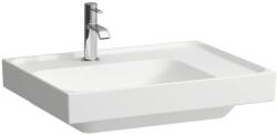 Laufen MEDA Mosdó 60 × 46 cm, jobb polcos, alsó éle csiszolt, túlfolyónyílás nélkül, egy csaplyukkal, Fehér H8181110001111 (H8181110001111)