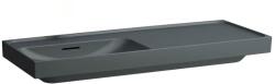 Laufen MEDA Mosdó 120 x 46 cm, jobb polcos, csaplyuk nélkül, Matt Grafit H8171107581091 (H8171107581091)