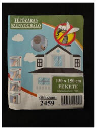  Tépőzáras szúnyogháló FEKETE 130x150cm (PE-2459)