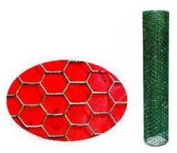  Csirkeháló PVC bevonat 0, 5 m (30x30 mm) 25m/tek (PE-0868)