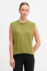 Benetton mellény gyapjúkeverék - zöld XS