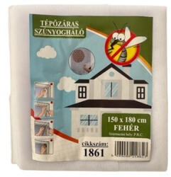  Tépőzáras szúnyogháló FEHÉR 150x180cm (PE-1861)