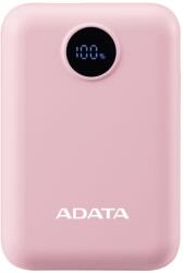 ADATA 296509 C100 Digital Display 10000mAh PowerBank Pink, Powerbank