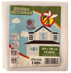  Tépőzáras szúnyogháló FEHÉR 100x100cm (PE-1406)