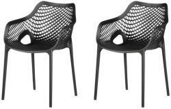 Intenso Étkező szék szett 2 db - Intenso D-980 (fekete)