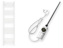  Törölközőszárító radiátor elektromos fűtőpatronnal 40 x 150 cm - Nero Italia C-400W (fehér)