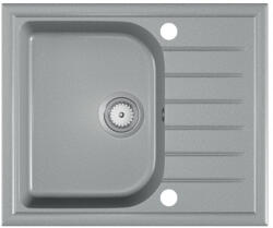 NERO AL-585SZM Gránit Mosogató + Szifon (matt szürke) - miniwebshop