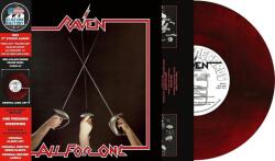 Raven - All For One (Red & Black Smoke Coloured) (LP) (819514012054)