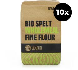 GymBeam VanaVita BIO Făină integrală fină de grâu spelta 10 x 1000 g