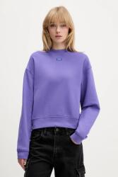 HUGO Blue pamut melegítőfelső - lila S - answear - 27 990 Ft