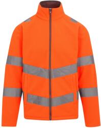 Regatta Unisex felnőtt HighVis fleece kabát M narancssárga|sárga