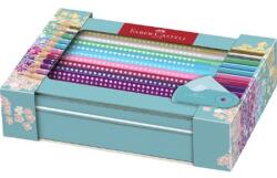 Faber-Castell Színes ceruza készlet 20db-os Faber-Castell Sparkle + sleeve hegyező fém dobozban (FC201641)