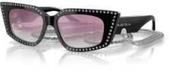 Jimmy Choo JC5033B 500058 BLACK CLEAR GRADIENT FUCHSIA MIRROR SILVER napszemüveg (JC5033B 500058)