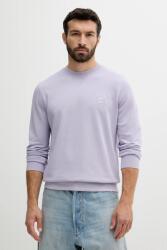 BOSS Orange pamut melegítőfelső - lila XL