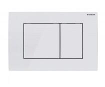 Nyomólap, Geberit Delta30, kétmennyiséges öblítéshez, alpin fehér 115.137. 11.1 (115.137.11.1)