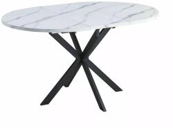 SIGNAL MEBLE Étkezőasztal GASTON | fehér márvány (GASTONBMAC100)