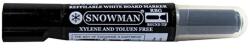 SNOWMAN Táblamarker SNOWMAN patronos kerek fekete (RBG-12 FEKETE) - nyomtassingyen
