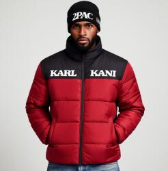Karl Kani Téli dzeki Karl Kani Retro Essential Puffer Jacket Red
