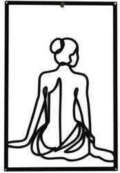 Exod MRWA-3 Fali fém dekoráció, női alak (21078T_smp)