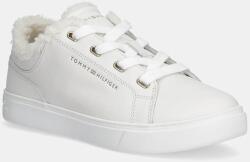 Tommy Hilfiger bőr sportcipő CASUAL CUPSOLE SNEAKER WL - fehér Női 37