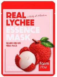 FarmStay Real Essence Sheet Mask cu extract de litchi - 23 ml Masca de fata