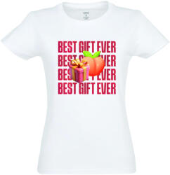  Best Gift Ever - női póló (fehér) (20000011)