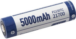 KeepPower P2150TC KeepPower 21700 3, 7V 5000mAh védett Li-ion akkumulátor USB C-type (P2150TC)