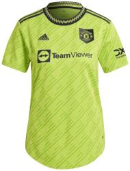 adidas Дамска футболна фланелка Adidas Manchester United Third Shirt 22/23 Womens - Solar Slime