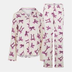 Urban Threads Пижама Urban Threads Women's Long-Sleeve Pyjama Set - Purple Bows