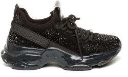 Steve Madden Маратонки STEVE MADDEN Kids' Maxima Crystal Heritage Low-Top Trainers - Black