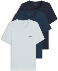 Boss Тениска Boss Mens BOSS Bodywear 3 Pack Premium Cotton T-Shirts - Crew Neck - Blue/Blue/Blu