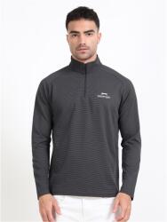 Slazenger Яке Slazenger Mens Hybrid Quarter Zip Long Sleeve Performance Golf Jacket - Grey