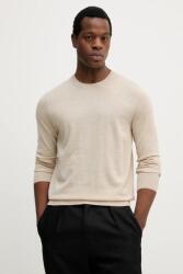 Tommy Hilfiger gyapjú pulóver - bézs S - answear - 39 990 Ft
