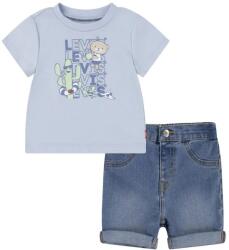 Levi's Levi´s ® Critter Stacked Logo short sleeve set - Blue (Niagra Mist)