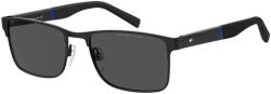 Tommy Hilfiger Слънчеви очила Tommy Hilfiger Men's UV Protection Rectangle Sunglasses - Black Слънчеви очила