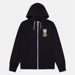 Fenchurch Mens Stkd Full-Zip Fleece Fabric - Black