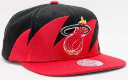 Mitchell & Ness Miami Heat NBA Snapback sapka piros/fekete fekete|színes