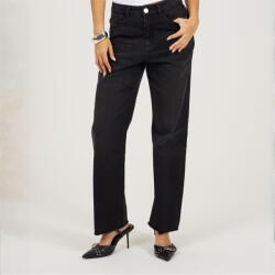 Brave Soul Дамски дънки Brave Soul Womens Straight Leg Denim Jeans - Black Wash