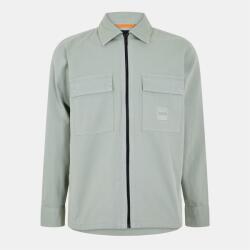 Boss Men's Lovel Zipped Overshirt - Open Green 351