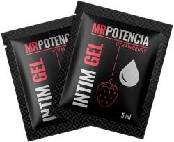 MRPOTENCIA Straw Intim Gel - vízbázisú síkosító - eper (5ml) - sexshopcenter