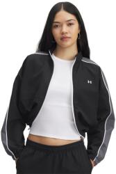 Under Armour Women's Rival Woven 1/4 Zip Fleece - Black