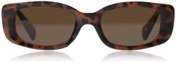 Firetrap Слънчеви очила Firetrap Women's Oversized Sunglasses - Brown Rtangle Слънчеви очила