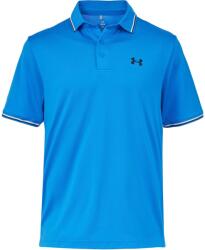 Under Armour Блуза с яка Under Armour Men's Ribbed Short Sleeve Performance Polo Shirt - Blue
