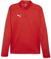 PUMA Men's Teamfinal Training 1/4-Zip Fleece - Puma Red