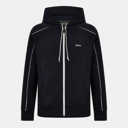 HUGO BOSS Суичър Boss Men's Saggy Green Full Zip Cotton Zip Hoodie - Black