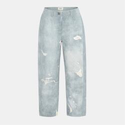 Firetrap Дамски дънки Firetrap Print Jeans Ladies - Blue Distress