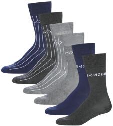 DKNY Мъжки чорапи DKNY 6 pack Mens Socks Jay - Grey/Navy/Charc