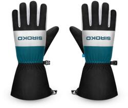 SIROKO Men & Women Winter sports Termikus sí kesztyű MISTY Black Fekete XS fehér|fekete|kék