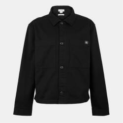 Calvin Klein Jeans Men's CKJ Woven Box Boxy Fit Overshirt - Black UB1